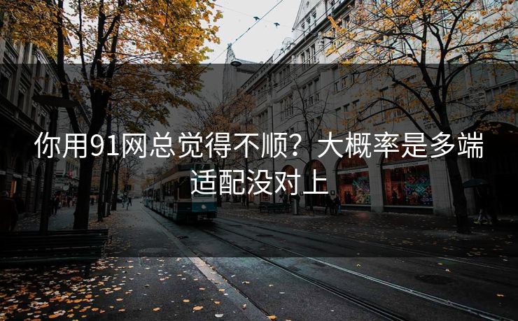 你用91网总觉得不顺？大概率是多端适配没对上